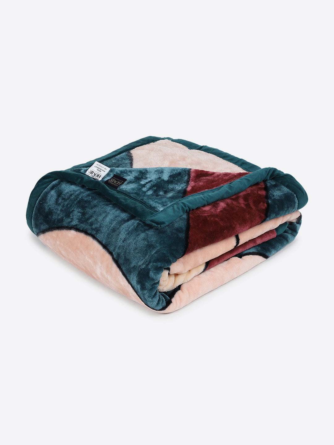 Printed Double Bed 1 Ply Blanket for Mild Winter - (Regal)
