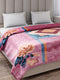 Printed Double Bed 1 Ply Blanket for Mild Winter - (Regal)