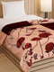 Printed Double Bed 1 Ply, 540 GSM Blanket for Winter - (Relation PVC)