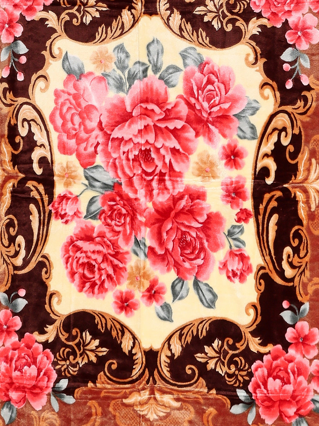 Printed Single Bed 1 Ply Super Soft Blanket for Heavy Winter - (Relation Plus)