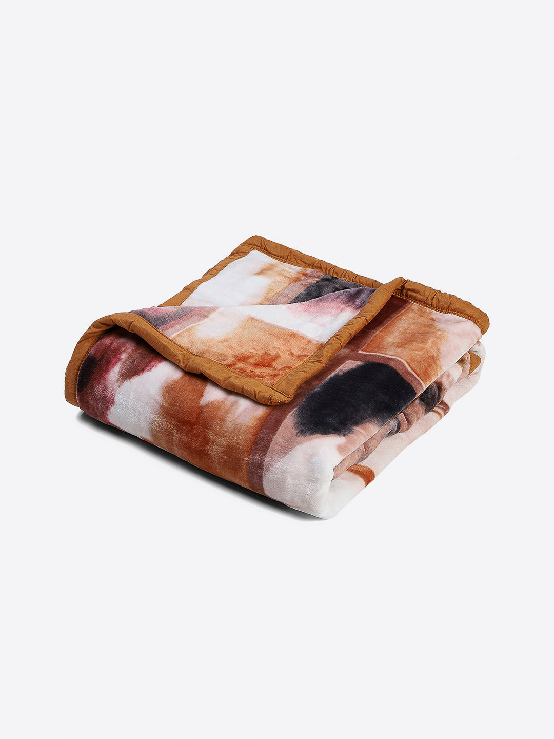 Printed Double Bed Blanket 1 Ply, 550 GSM, 2.9 kg (Roman)