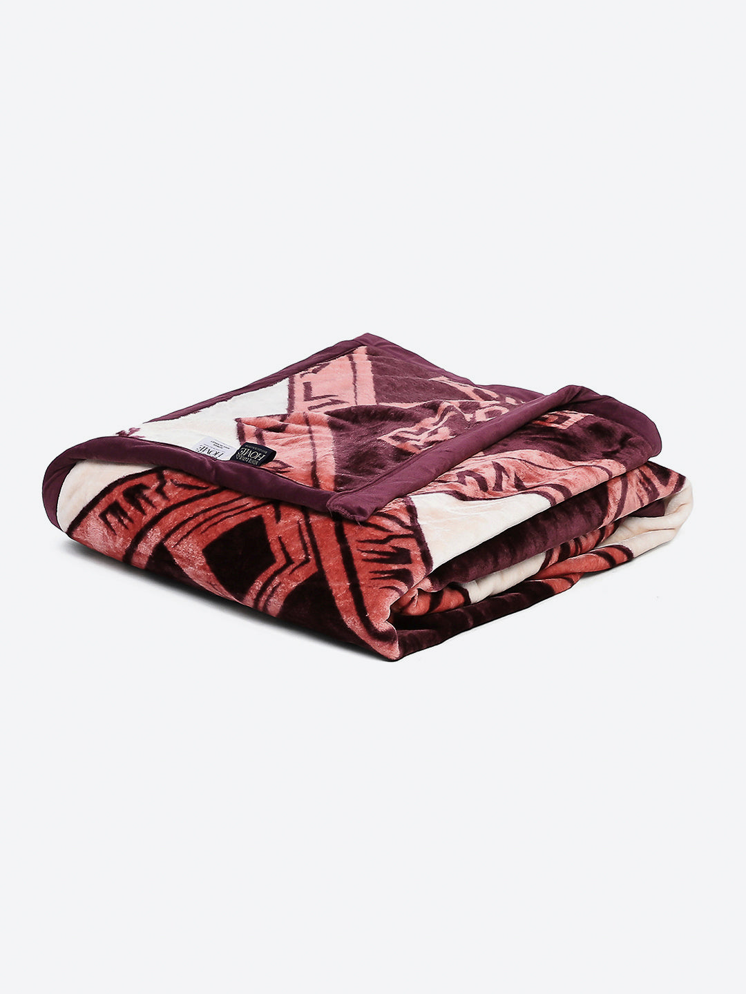 Printed Double Bed Blanket 1 Ply, 550 GSM, 2.9 kg (Roman)