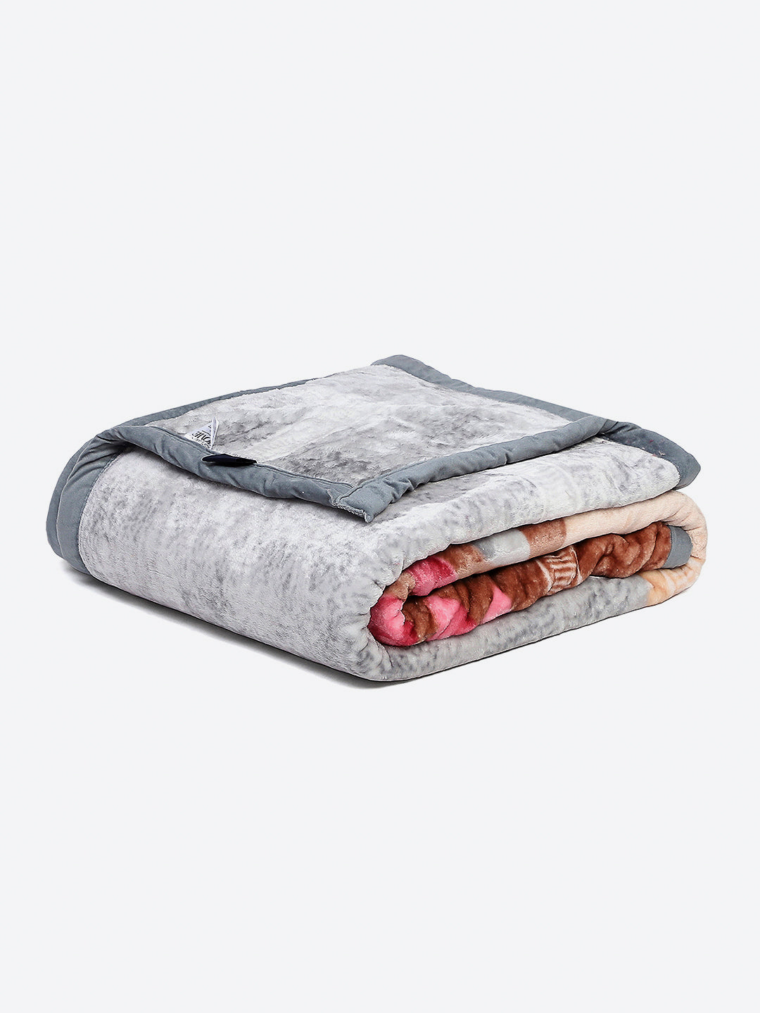 Printed Double Bed Blanket 1 Ply, 550 GSM, 2.9 kg (Roman)