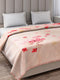Printed Double Bed 1 Ply, 530 GSM Super Soft Blanket for Mild Winter - (Roman Plus)