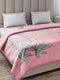 Printed Double Bed 1 Ply, 530 GSM Super Soft Blanket for Mild Winter - (Roman Plus)
