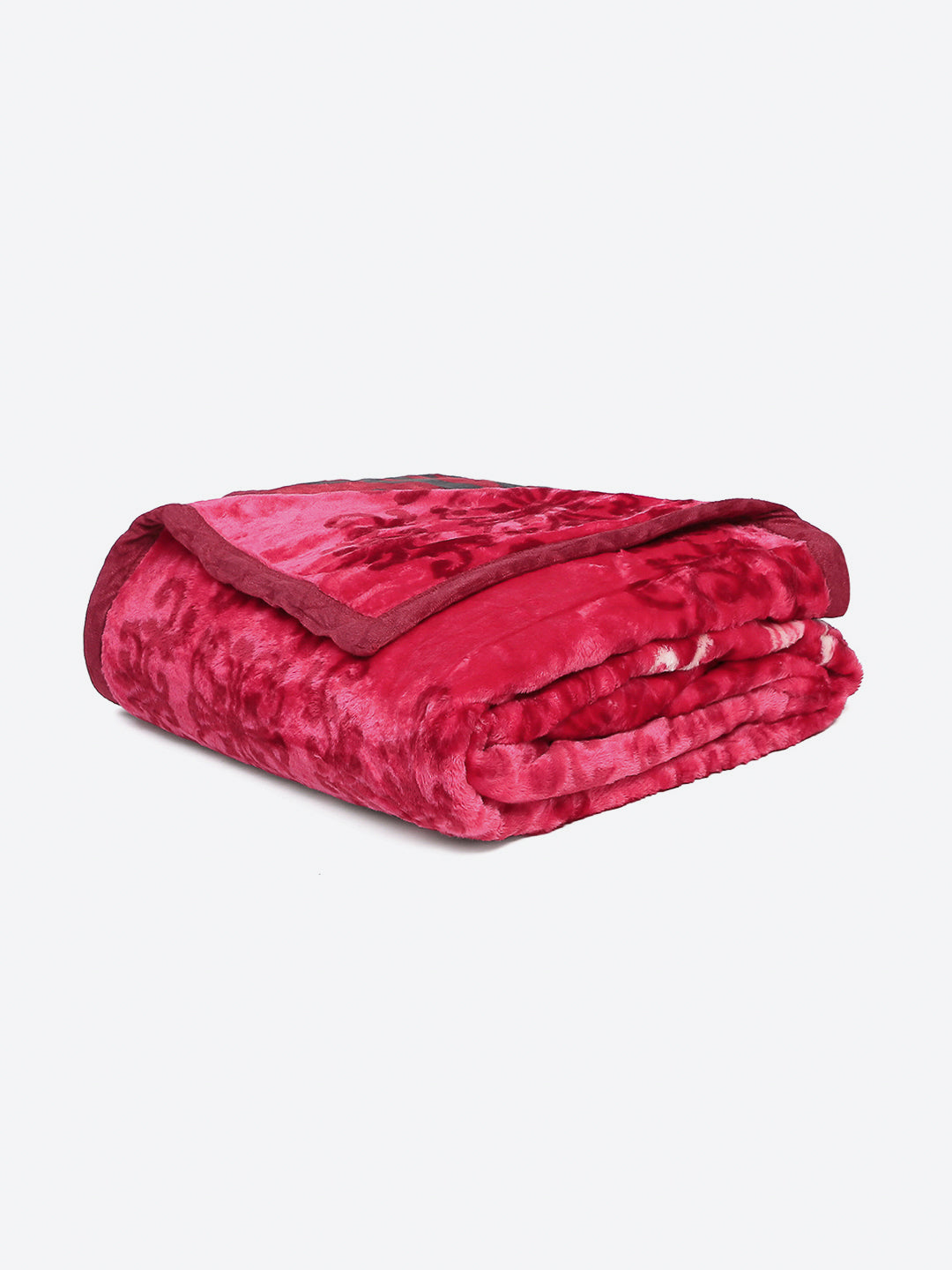 Printed Double Bed Blanket 1 Ply, 550 GSM, 2.8 kg (Roman Plus)