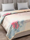 Printed Double Bed 3, 890 GSM Ply Blanket for Heavy Winter - (Rosewood)