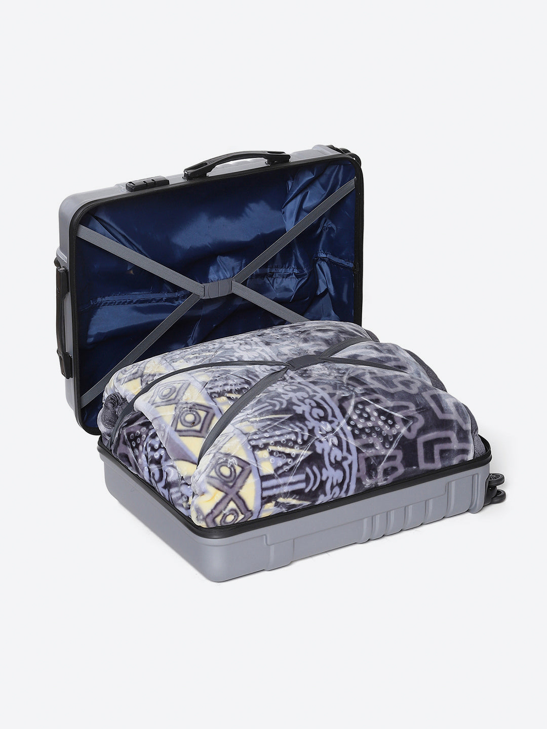 Printed Double Bed 1136 GSM Blanket for Heavy Winter - (Shahenshan BL)