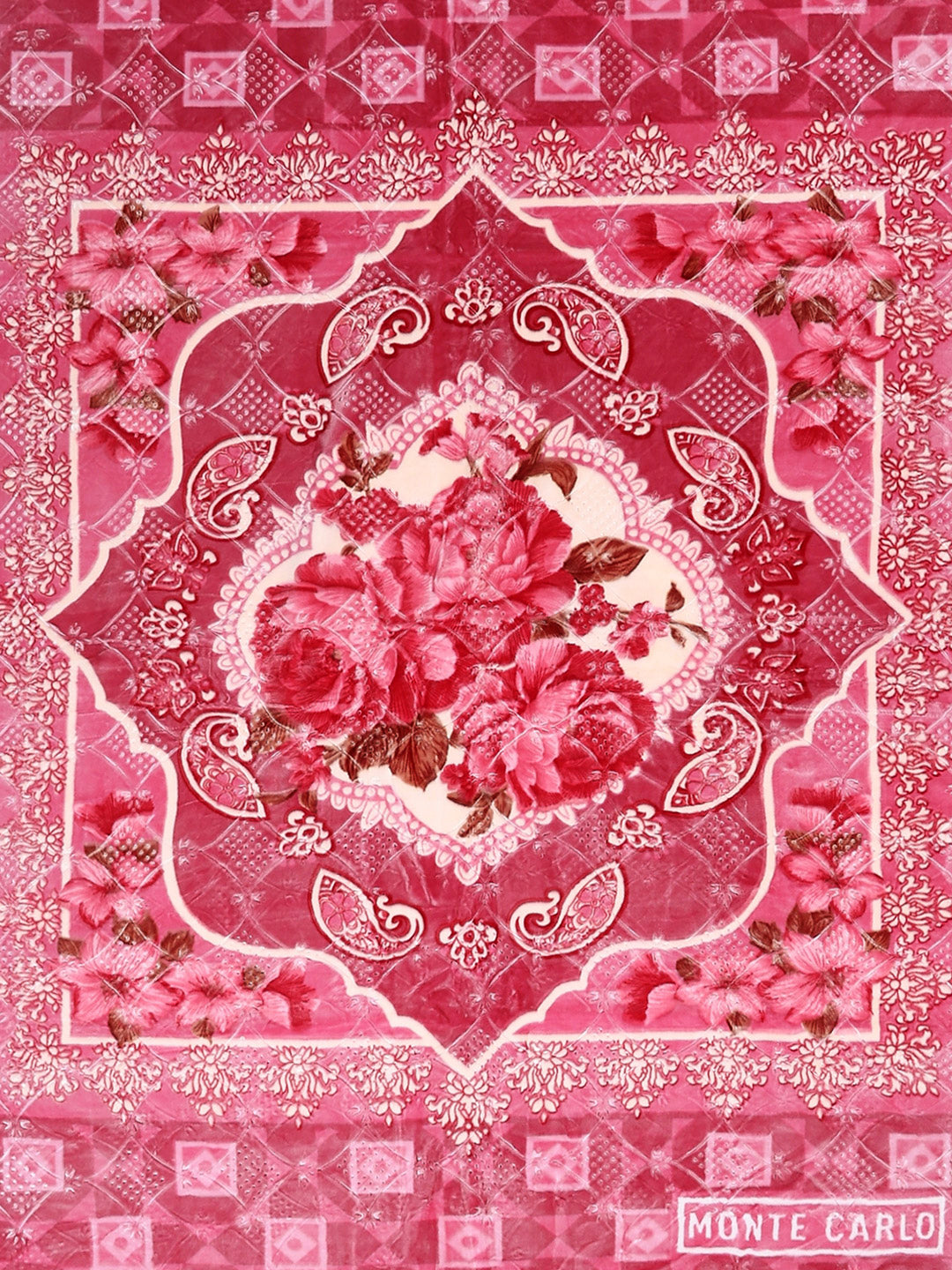 Printed Double Bed 1136 GSM Blanket for Heavy Winter - (Shahenshan BL)