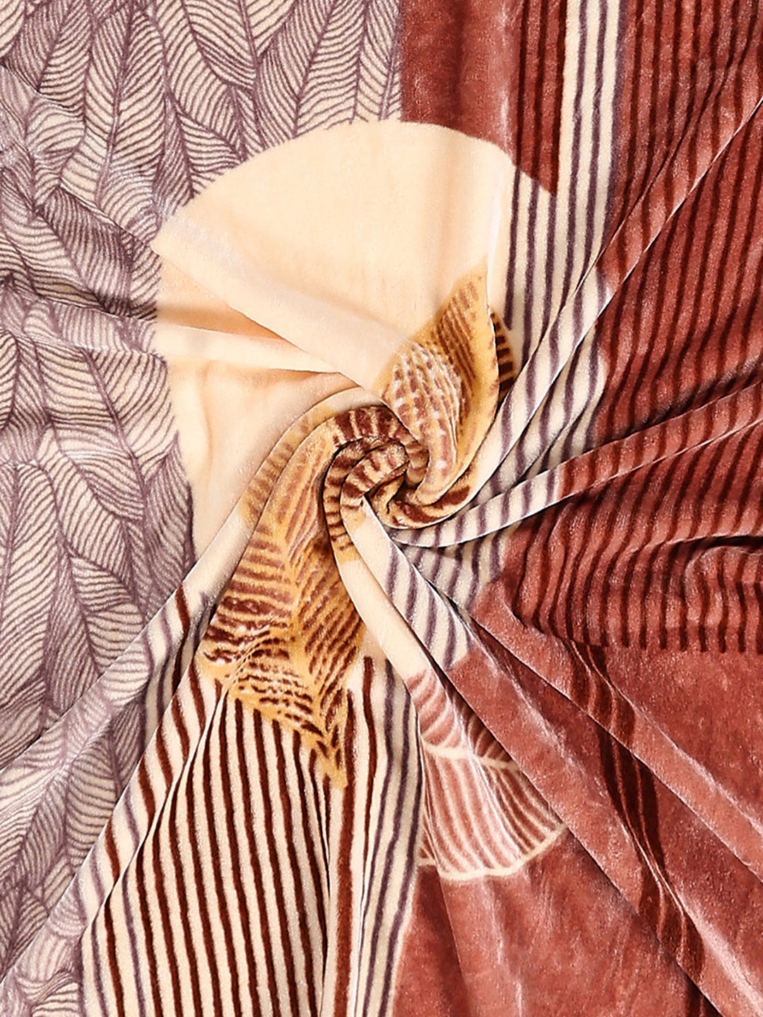 Printed Single Bed 1 Ply Blanket for Heavy Winter - (Soulmate)