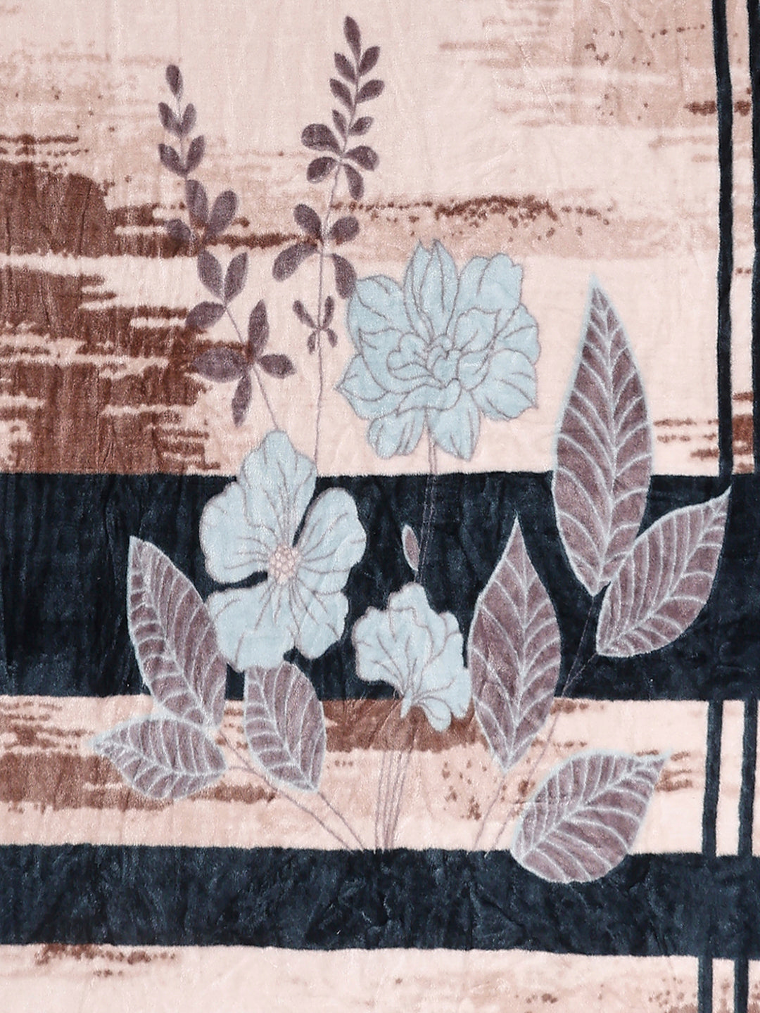 Printed Single Bed 1 Ply Blanket for Heavy Winter - (Soulmate)