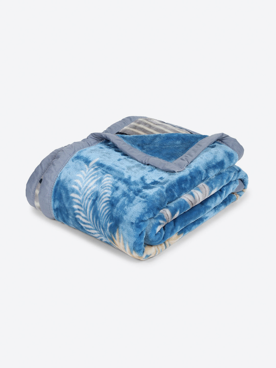 Printed Single Bed 1 Ply Blanket for Heavy Winter - (Soulmate)