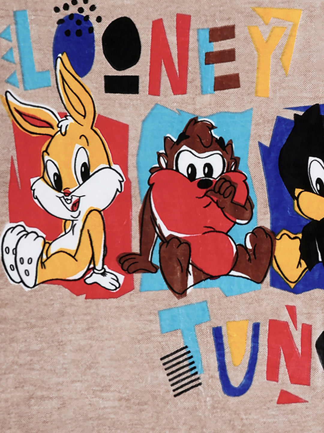 Printed Baby Blanket 1 Ply, 576 GSM, 1.9 kg (Super Hero)