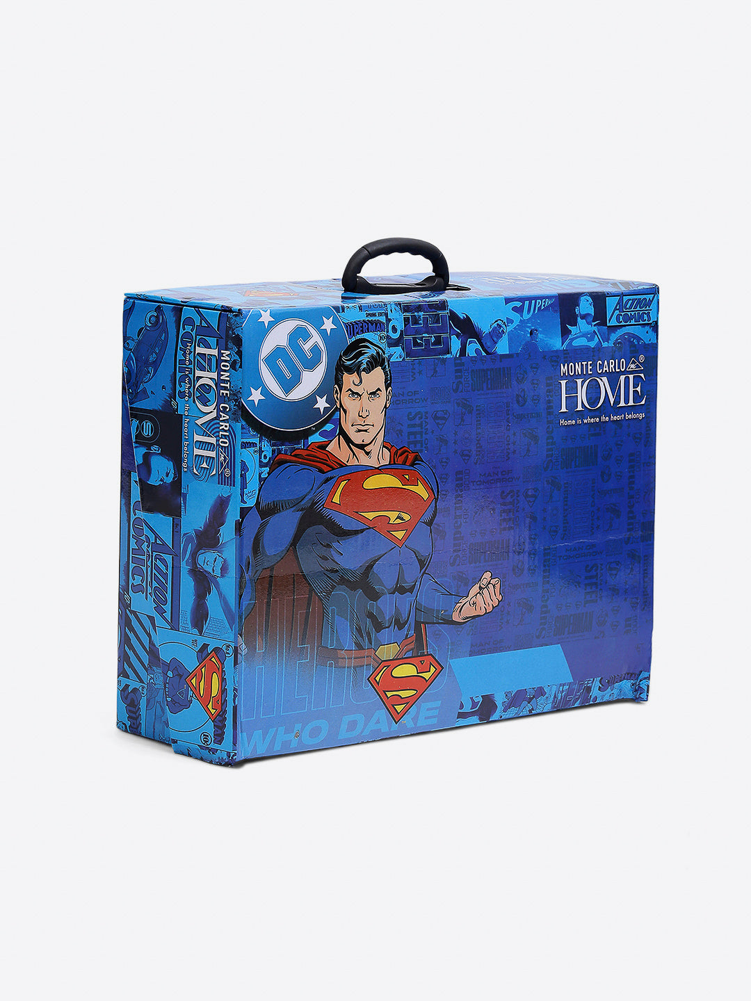 Printed Baby Blanket 1 Ply, 576 GSM, 1.9 kg (Super Hero)