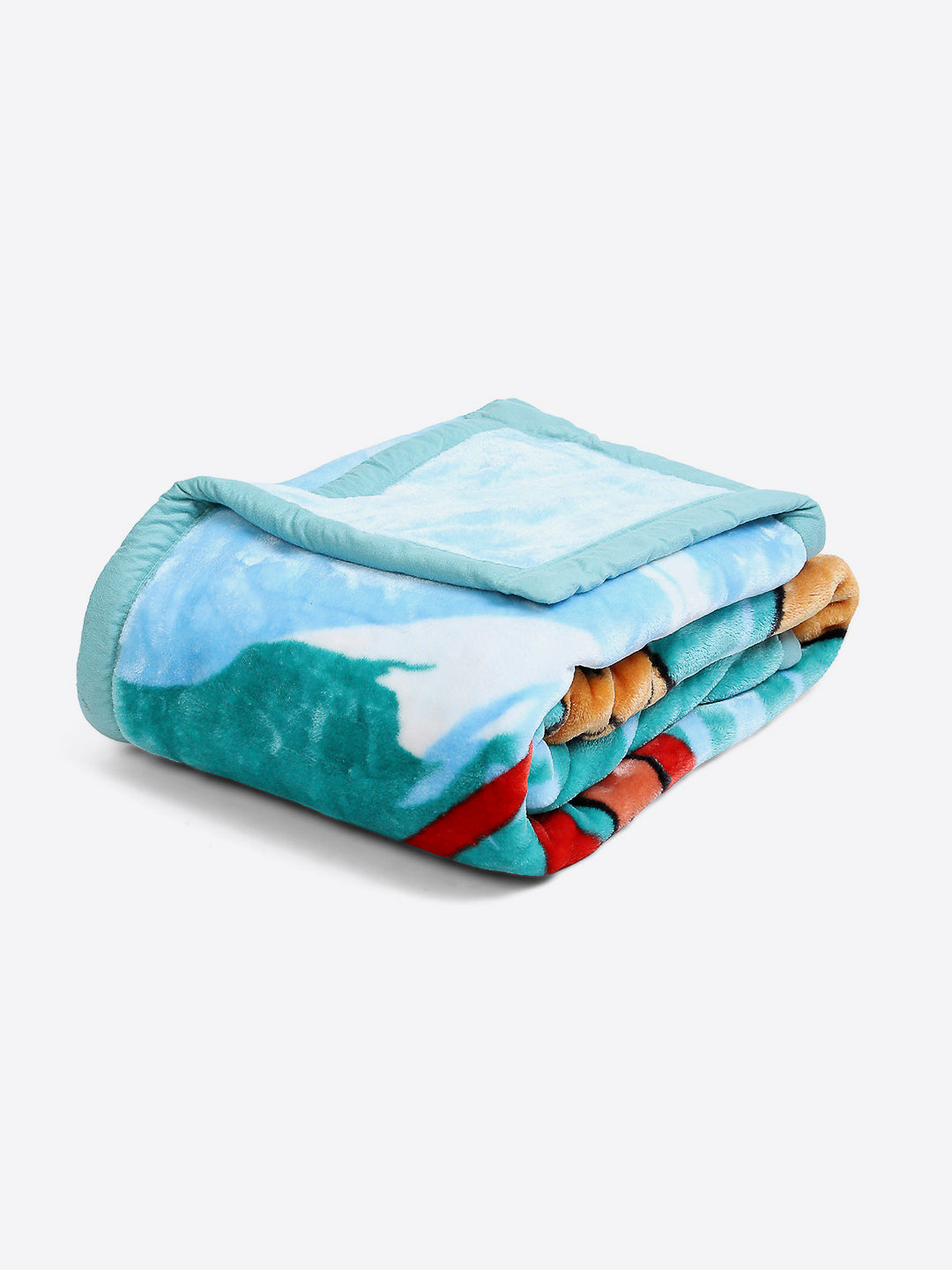 Printed Baby Blanket 1 Ply, 576 GSM, 1.9 kg (Super Hero)