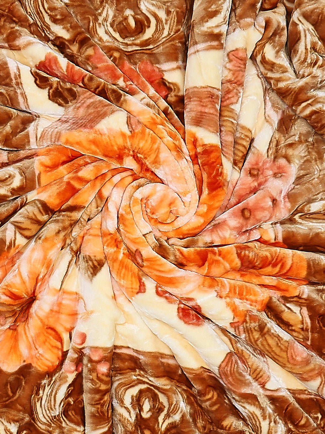 Printed Double Bed Reversible Blanket 3 Ply, 1516 GSM, 8 kg (Superimo)