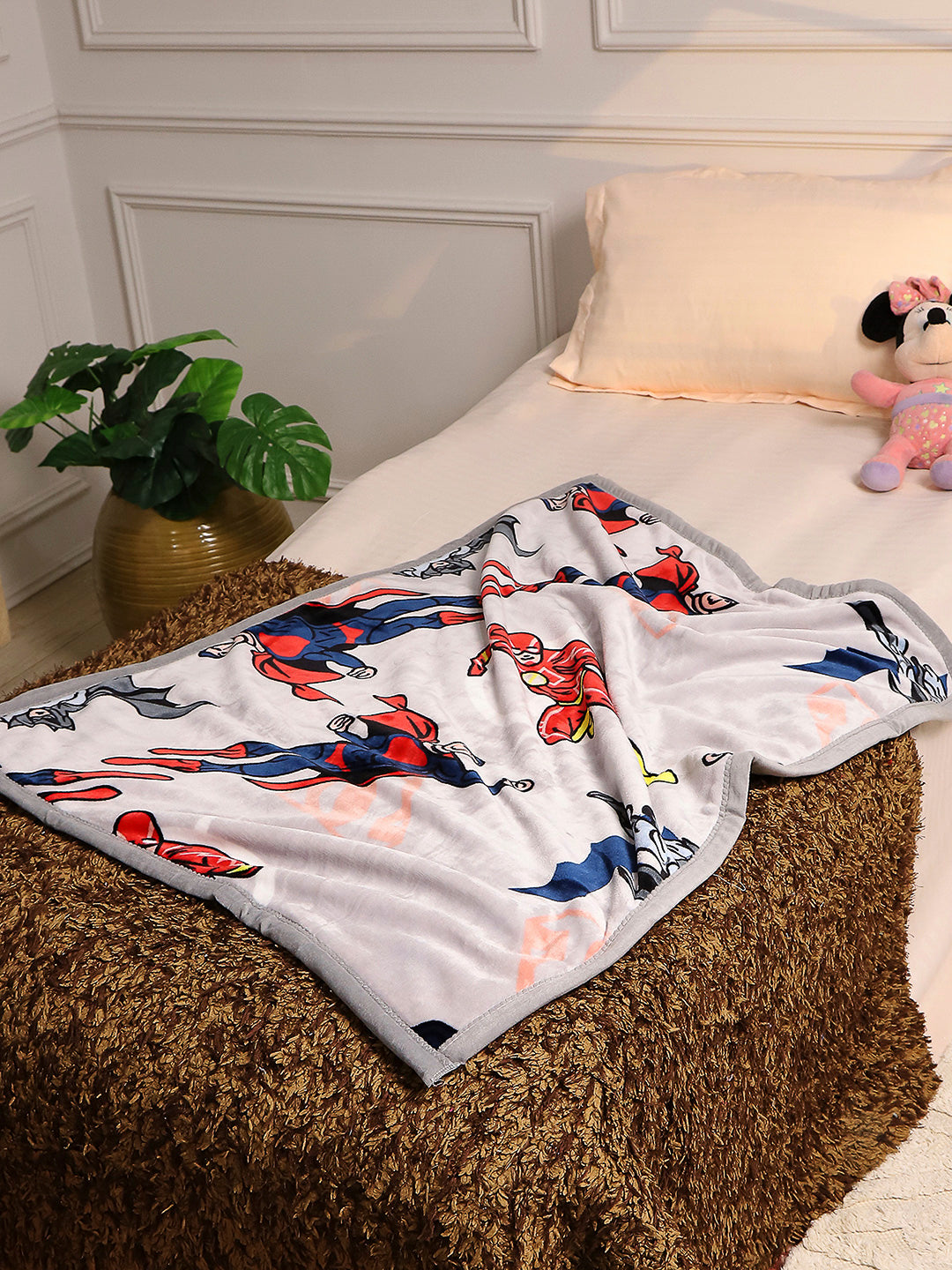 Printed Baby Blanket 2 Ply, 625 GSM, 0.55 kg (Twister)