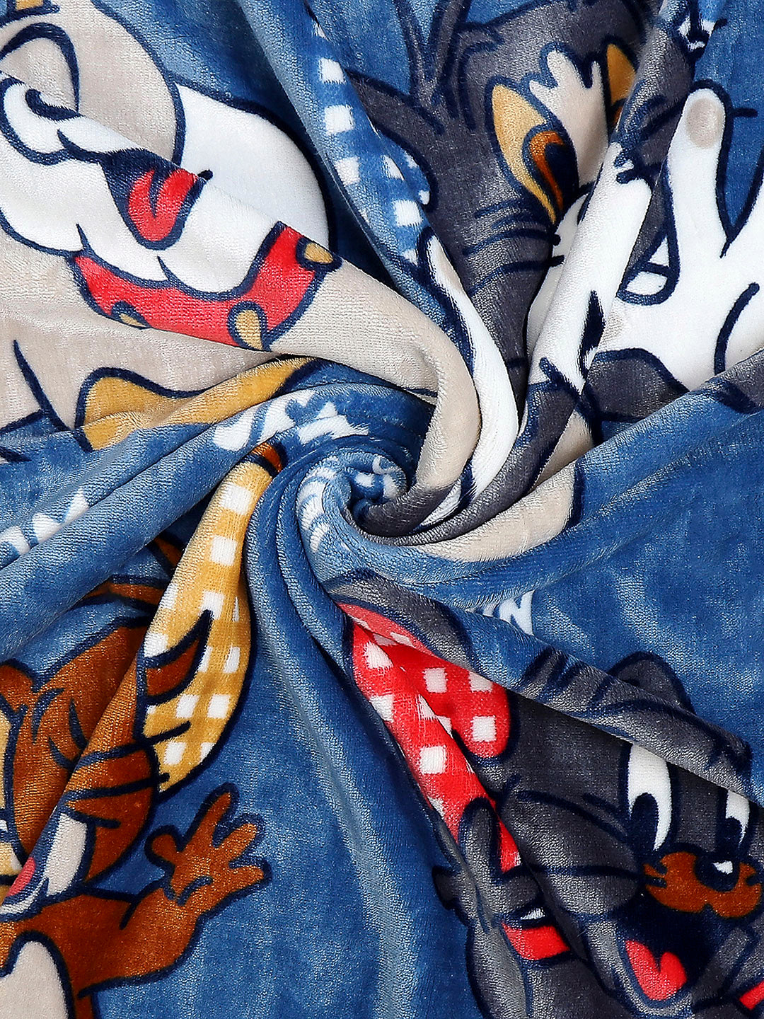 Printed Baby Blanket 2 Ply, 625 GSM, 0.55 kg (Twister)