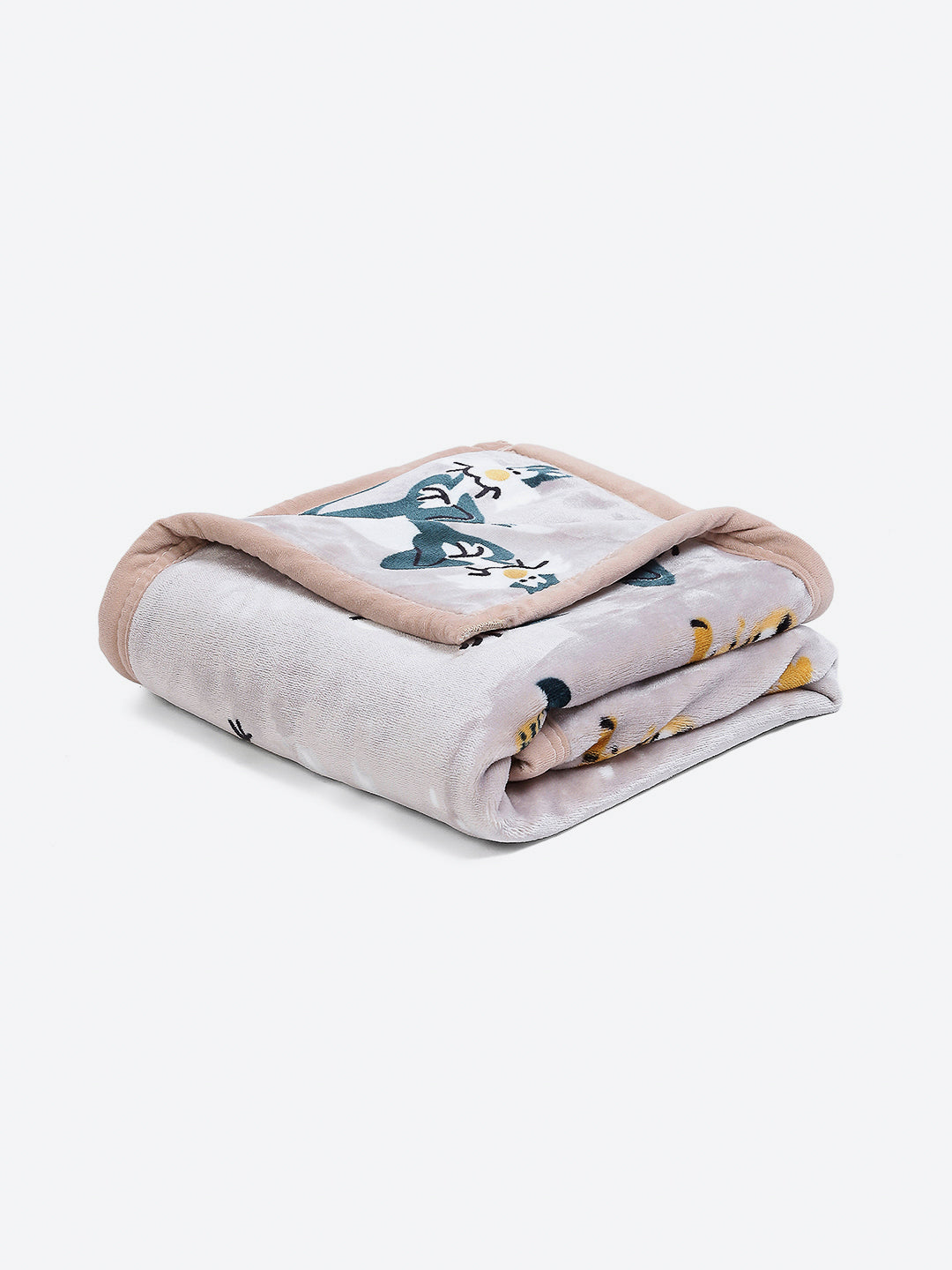 Printed Baby Blanket 2 Ply, 625 GSM, 0.55 kg (Twister)