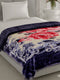 Printed Single Bed 3 Ply, 909 GSM Blanket for Heavy Winter - (Umang)