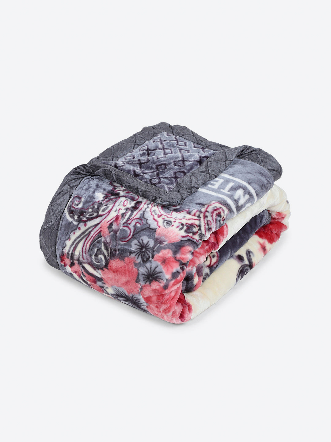 Printed Single Bed 3 Ply, 909 GSM Blanket for Heavy Winter - (Umang)