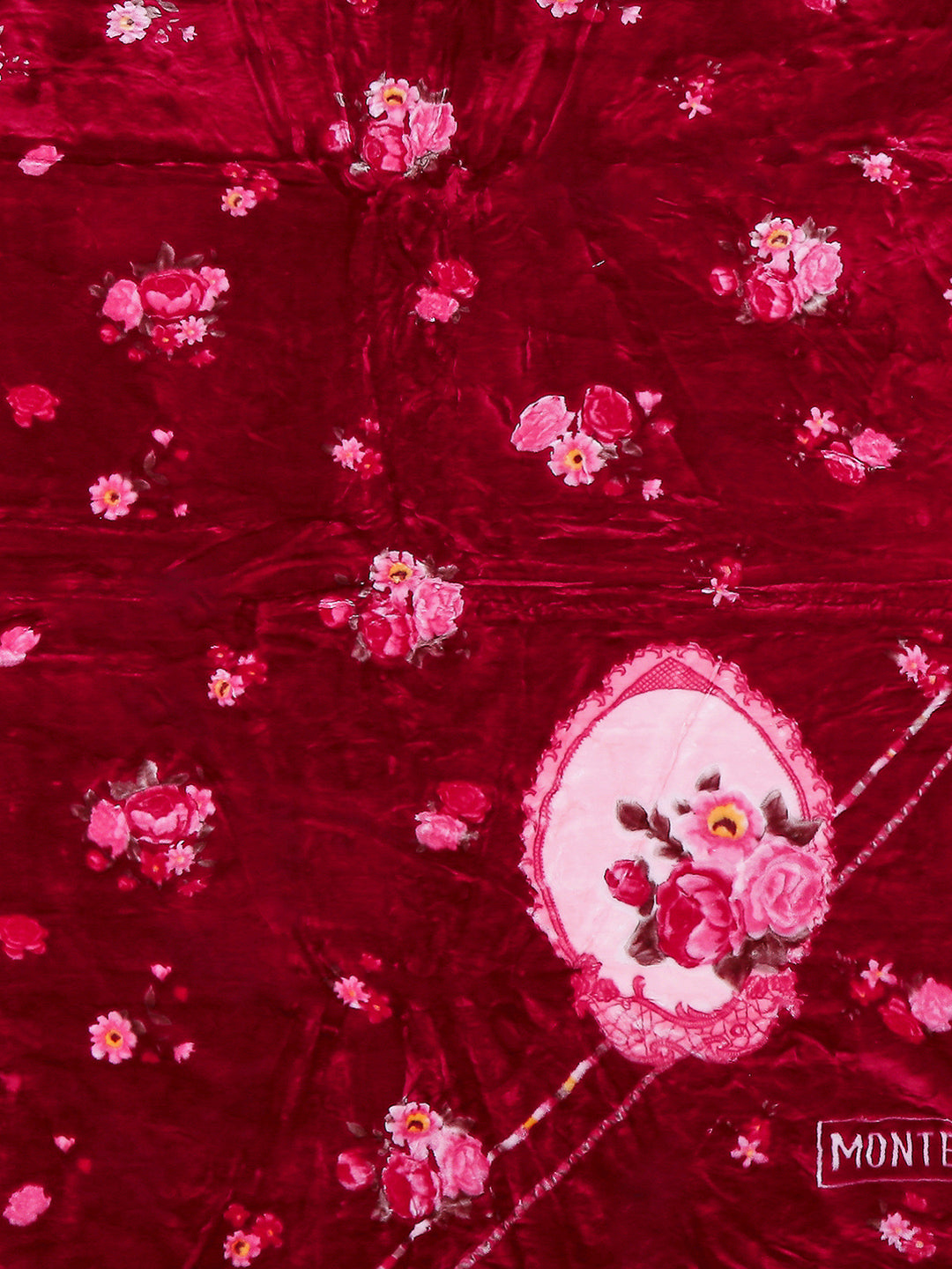 Printed Double Bed Reversible Blanket 2 Ply, 850 GSM, 4.5 kg (Uphar)
