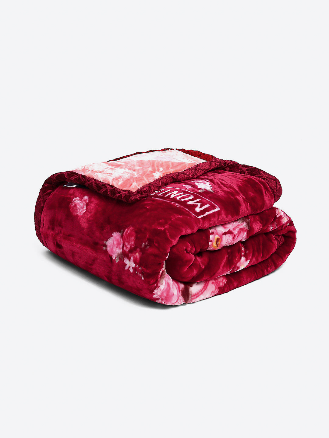 Printed Double Bed Reversible Blanket 2 Ply, 850 GSM, 4.5 kg (Uphar)