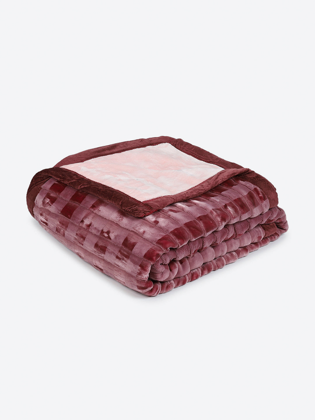 Printed Double Bed 2 Ply, 720 GSM Blanket for Heavy Winter - (Vibe Tribe)