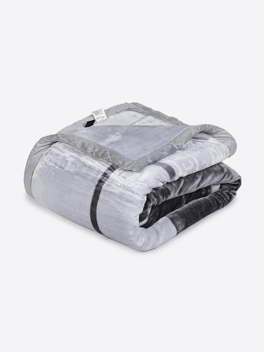 Printed Double Bed 3 Ply, 909 GSM Blanket for Heavy Winter - (Wild Side)