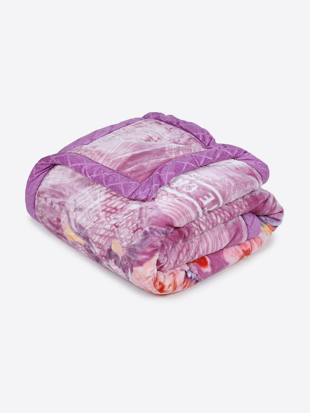 Printed Double Bed 3 Ply, 909 GSM Blanket for Heavy Winter - (Wild Side)