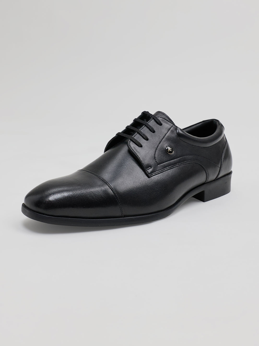 Monte Carlo Men's Premium Lace-Up Derby Formal Shoes for Office Business Meetings and Black-Tie Events