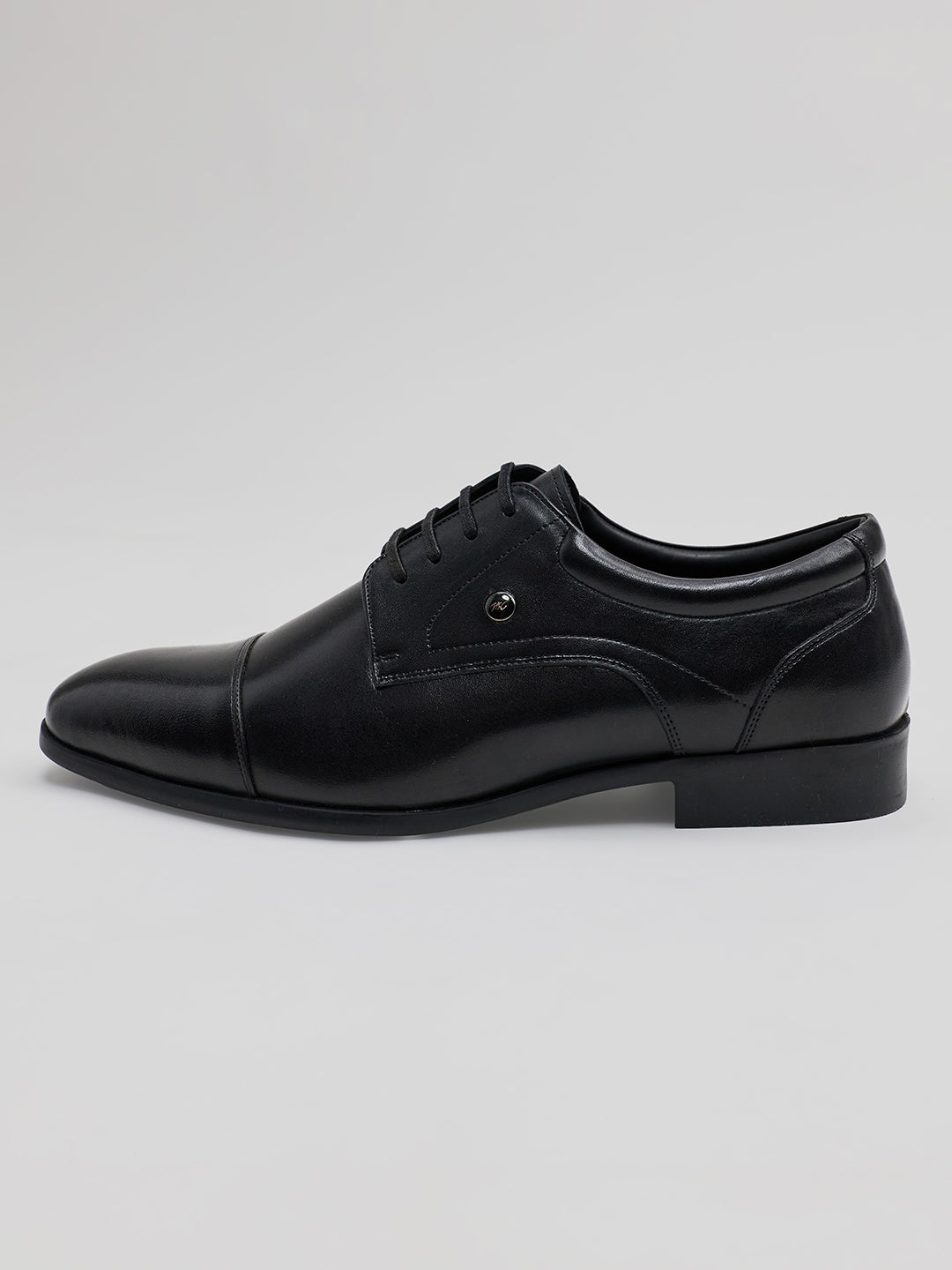 Monte Carlo Men's Premium Lace-Up Derby Formal Shoes for Office Business Meetings and Black-Tie Events