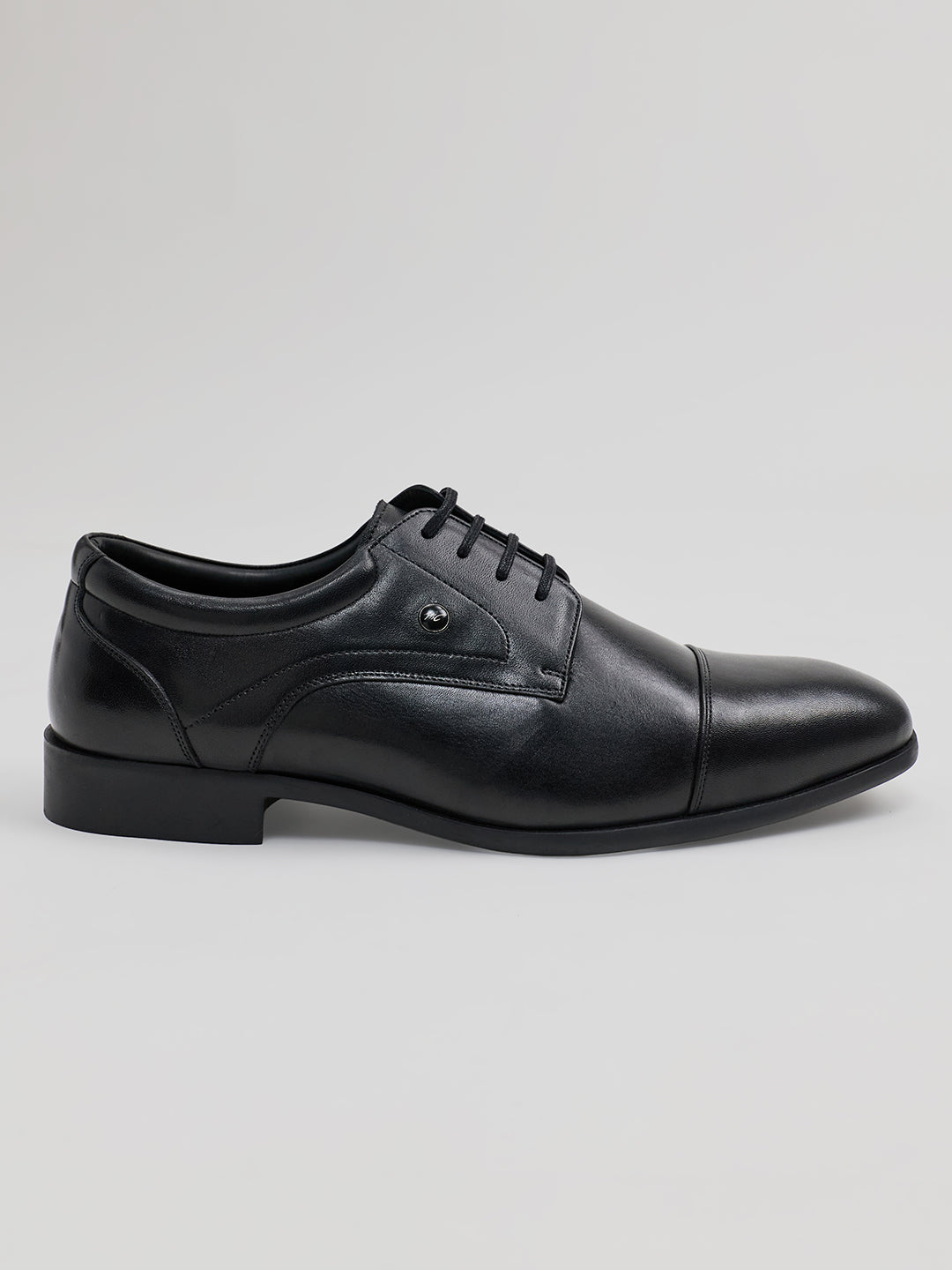 Monte Carlo Men's Premium Lace-Up Derby Formal Shoes for Office Business Meetings and Black-Tie Events