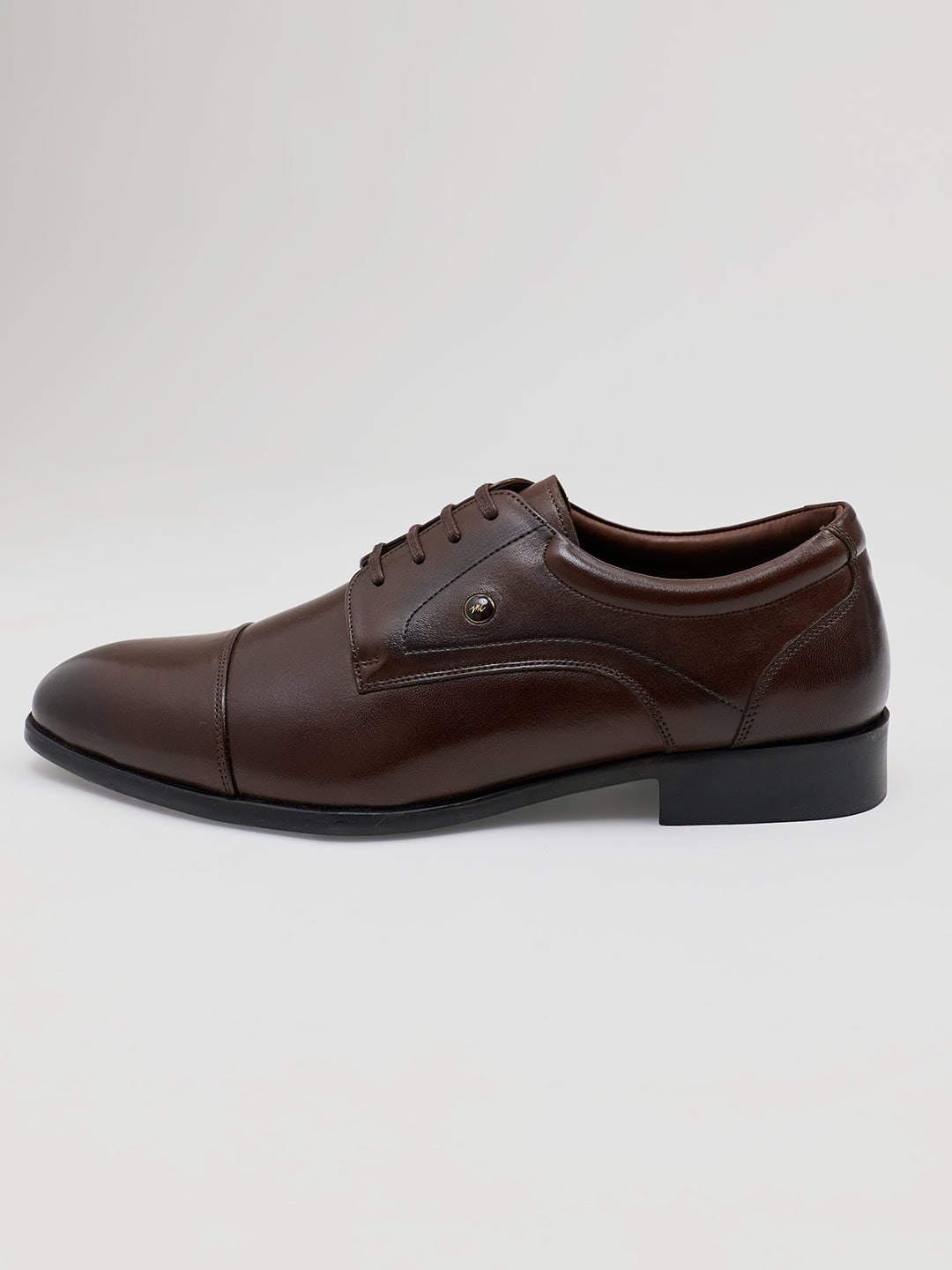 Monte Carlo Men's Premium Lace-Up Derby Formal Shoes for Office Business Meetings and Black-Tie Events