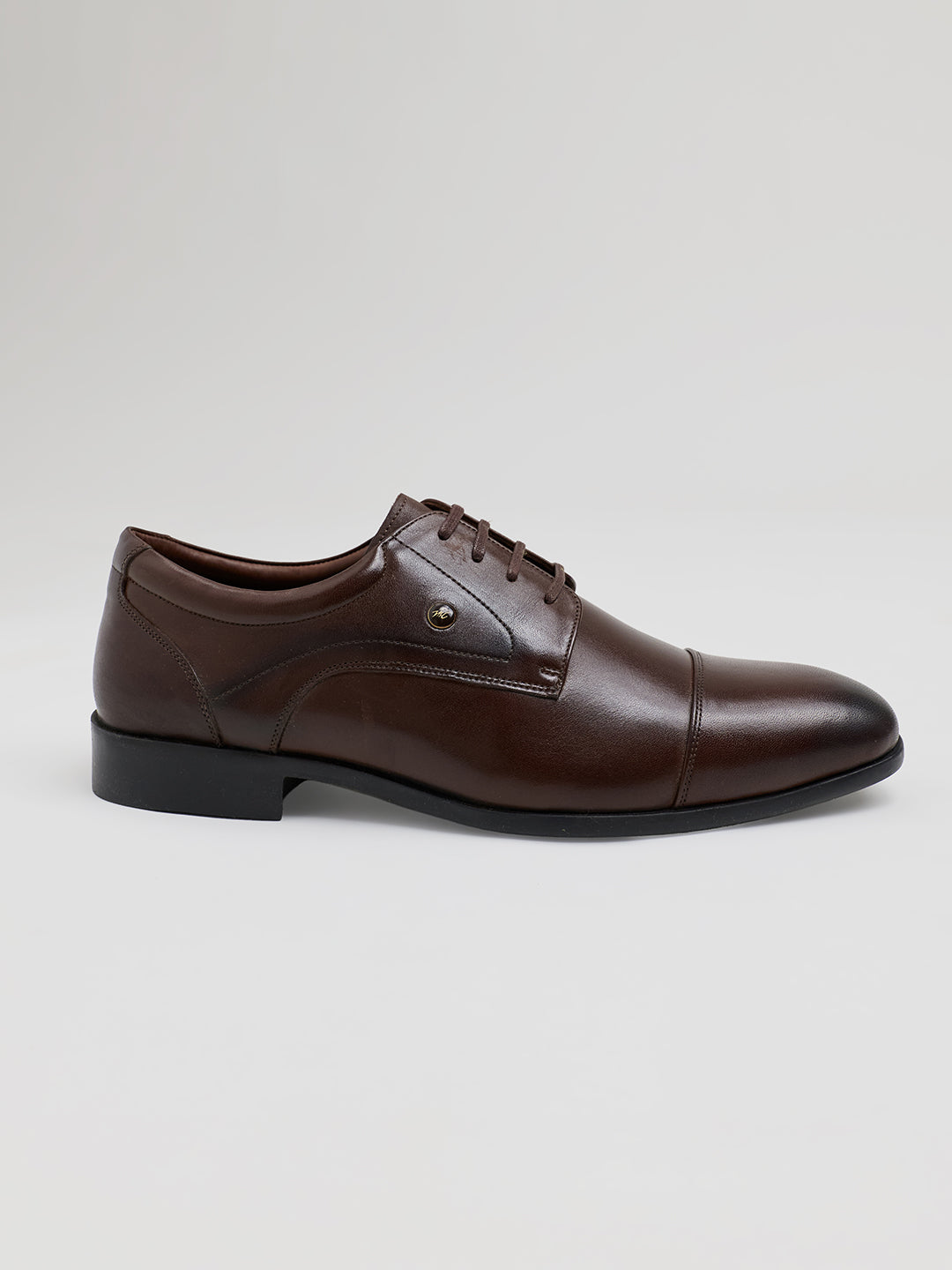 Monte Carlo Men's Premium Lace-Up Derby Formal Shoes for Office Business Meetings and Black-Tie Events