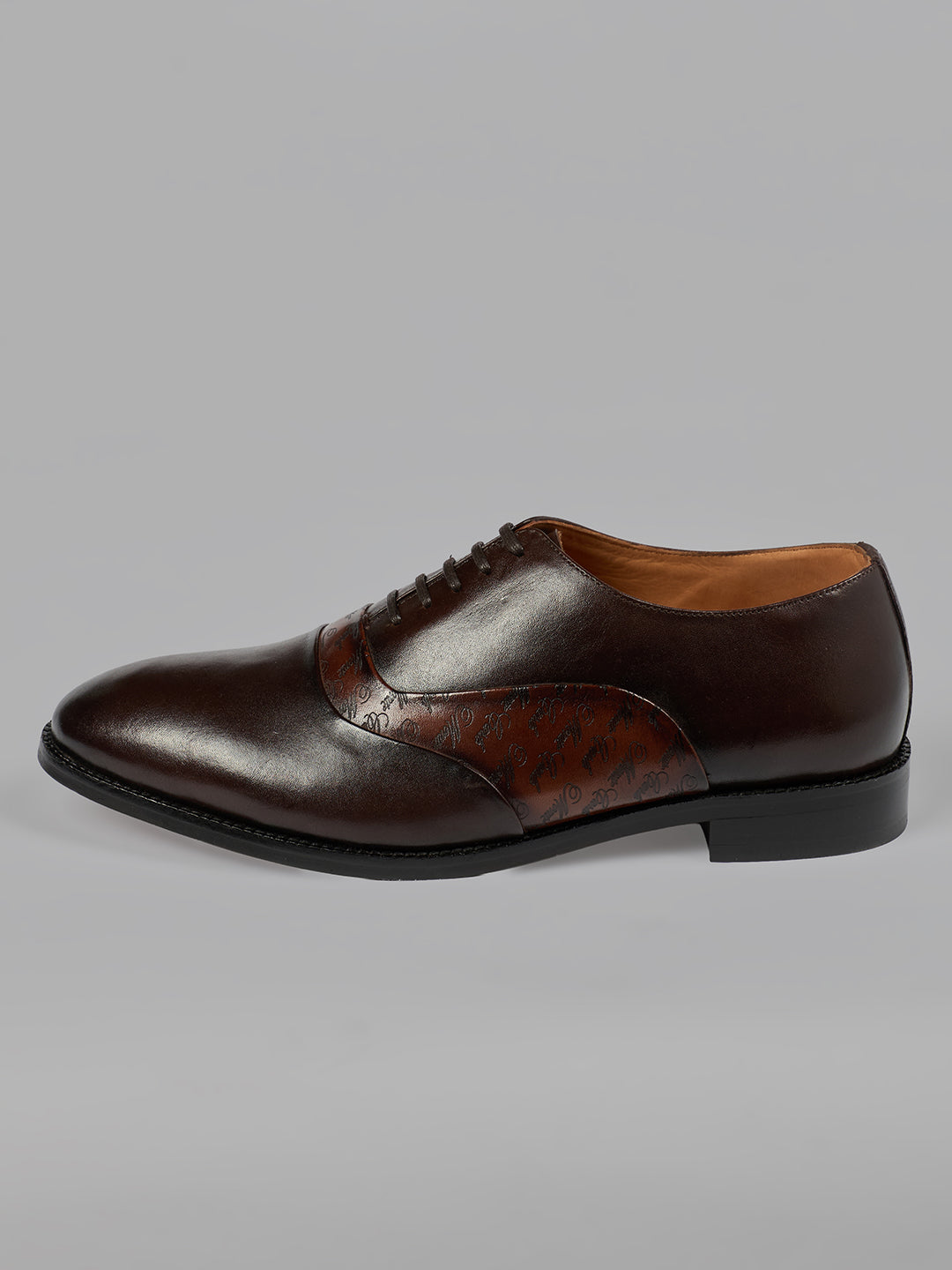 Monte Carlo Men's Genuine Leather Formal Oxford Lace-Up Light Weight Anti Skid Sole Shoes for Office, Business & Wedding