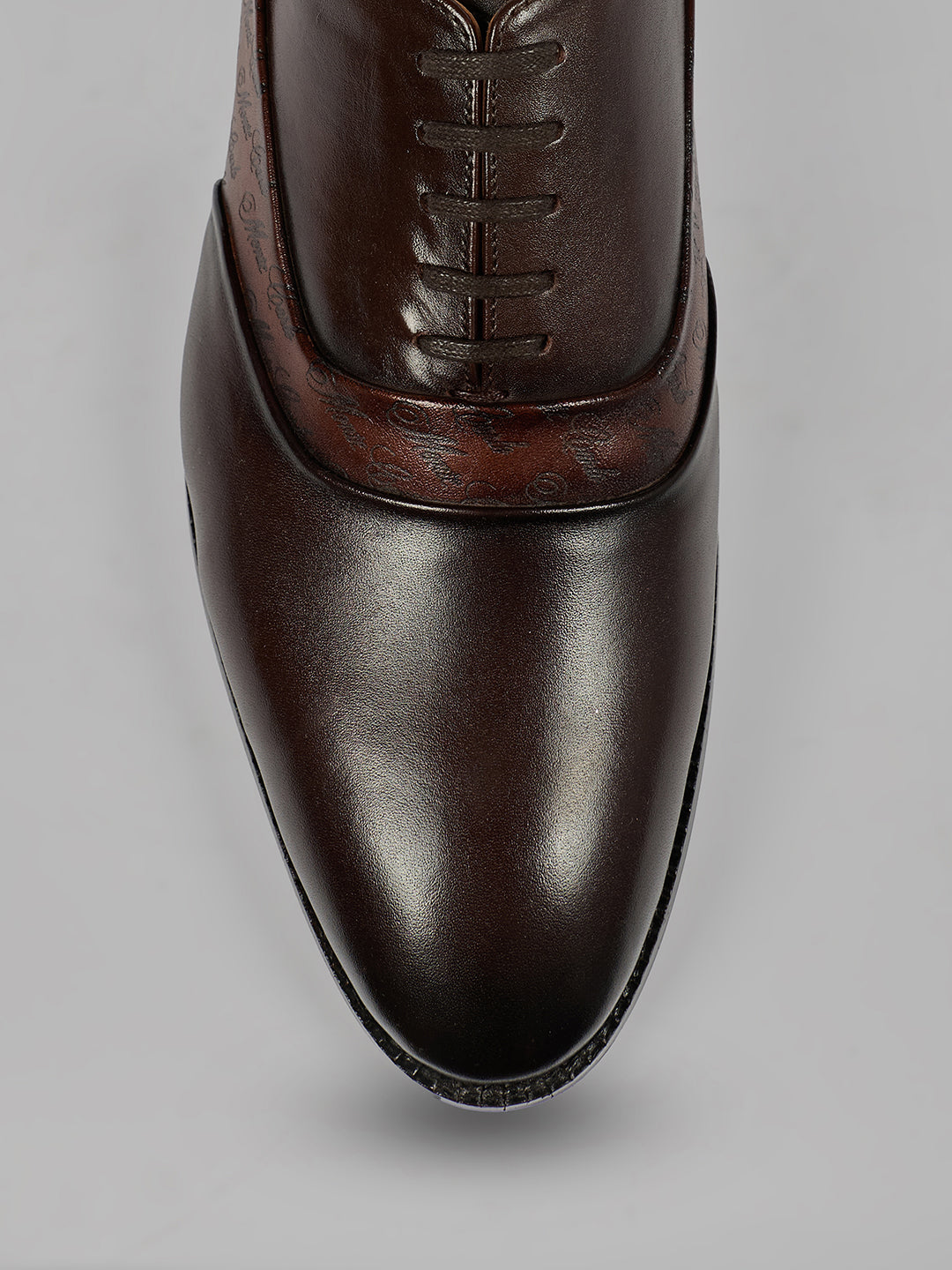 Monte Carlo Men's Genuine Leather Formal Oxford Lace-Up Light Weight Anti Skid Sole Shoes for Office, Business & Wedding