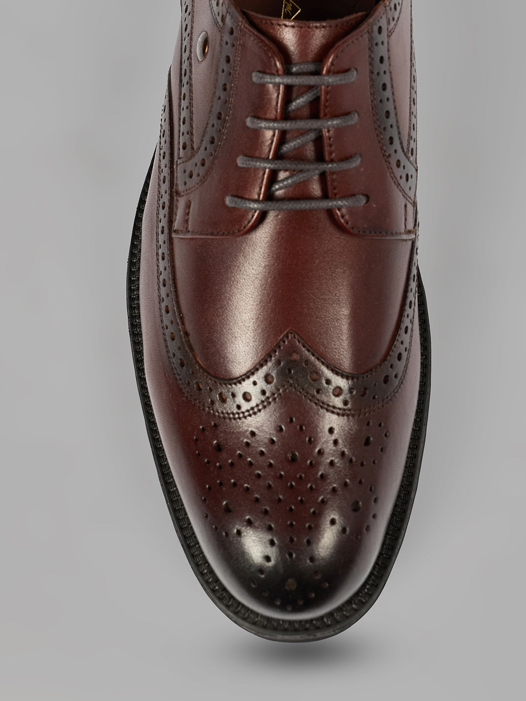 Monte Carlo Leather Wingtip Brogue Shoes for Men