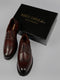 Monte Carlo Leather Wingtip Brogue Shoes for Men