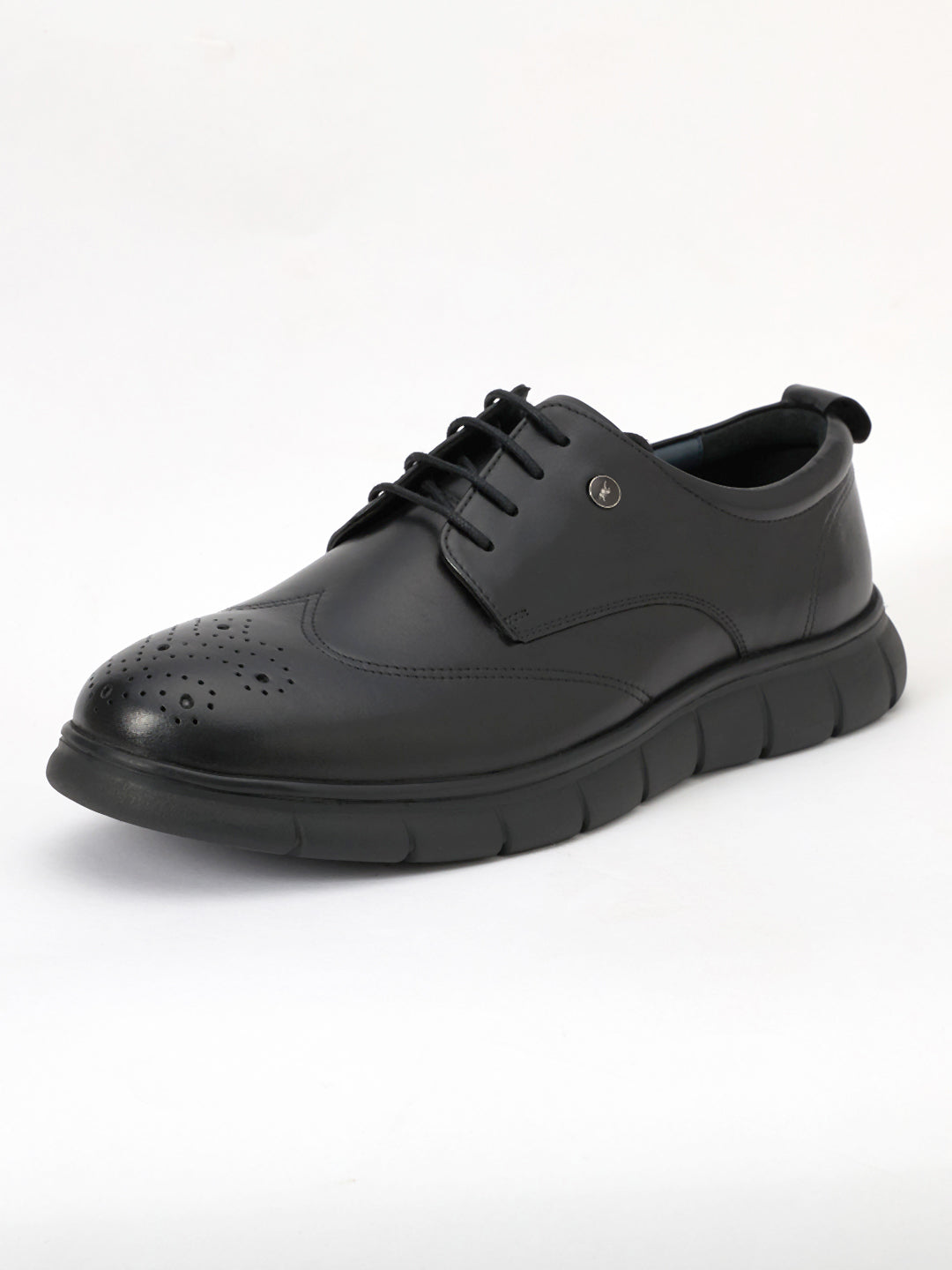 Monte Carlo Men's Brogue Lace-Up Smart Casual Shoes