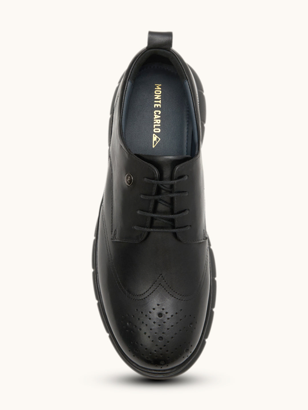 Monte Carlo Men's Brogue Lace-Up Smart Casual Shoes