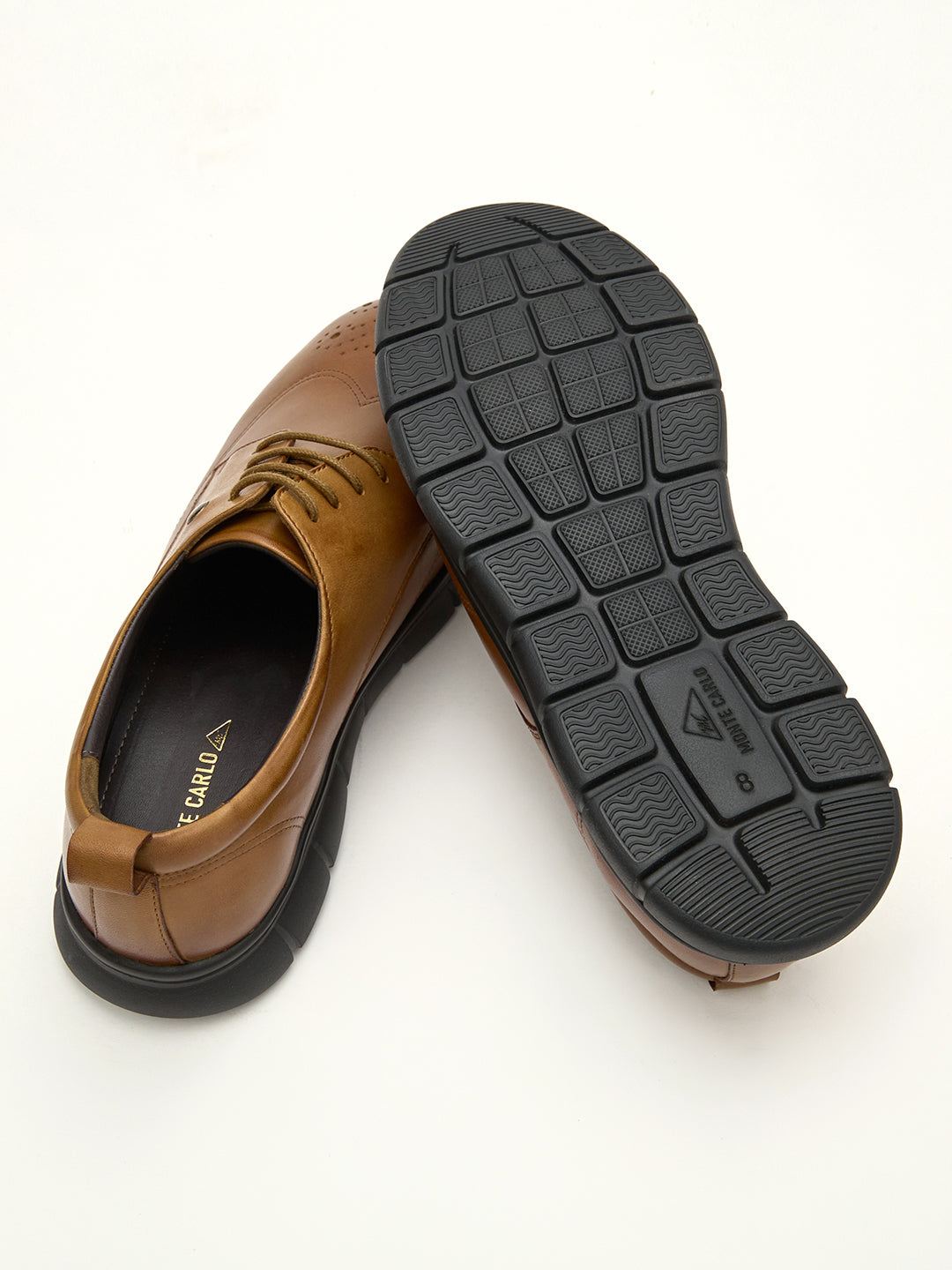 Monte Carlo Men's Brogue Lace-Up Smart Casual Shoes