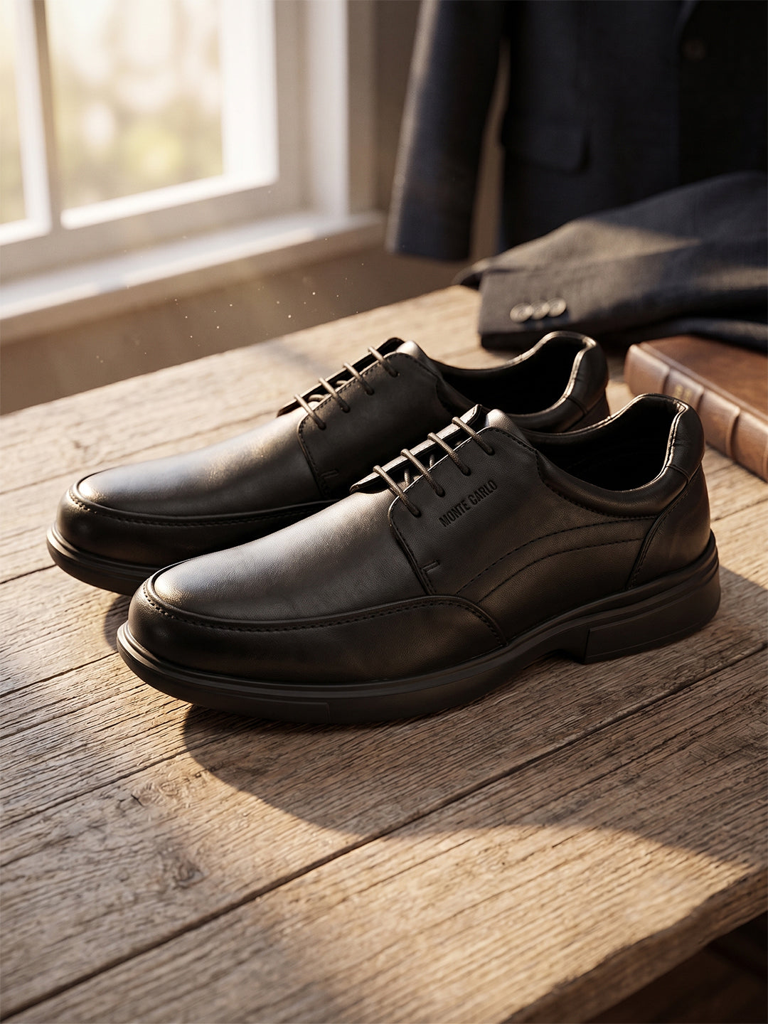 Monte Carlo Men Leather Casual Derby