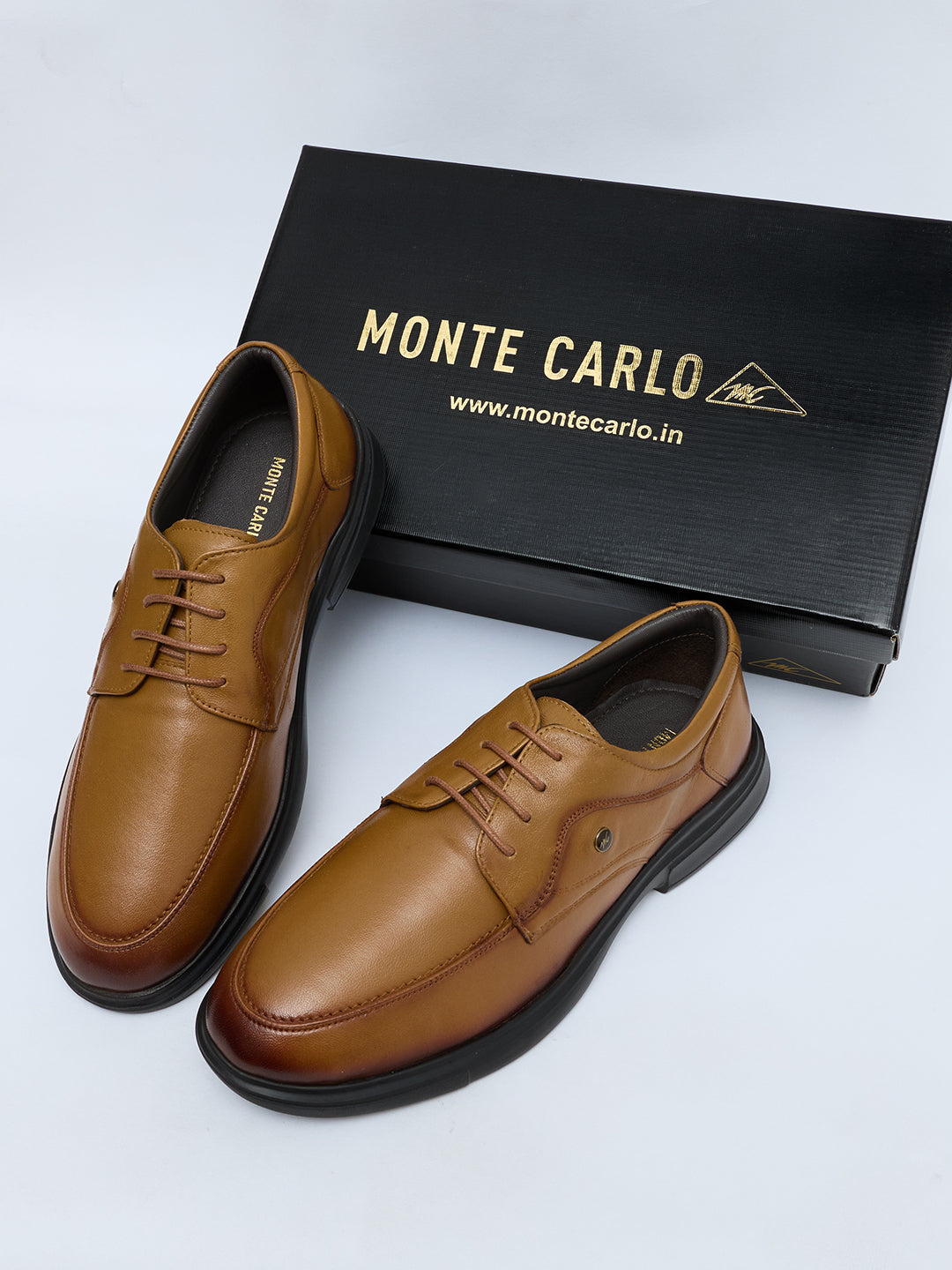 Monte Carlo Men Leather Casual Derby