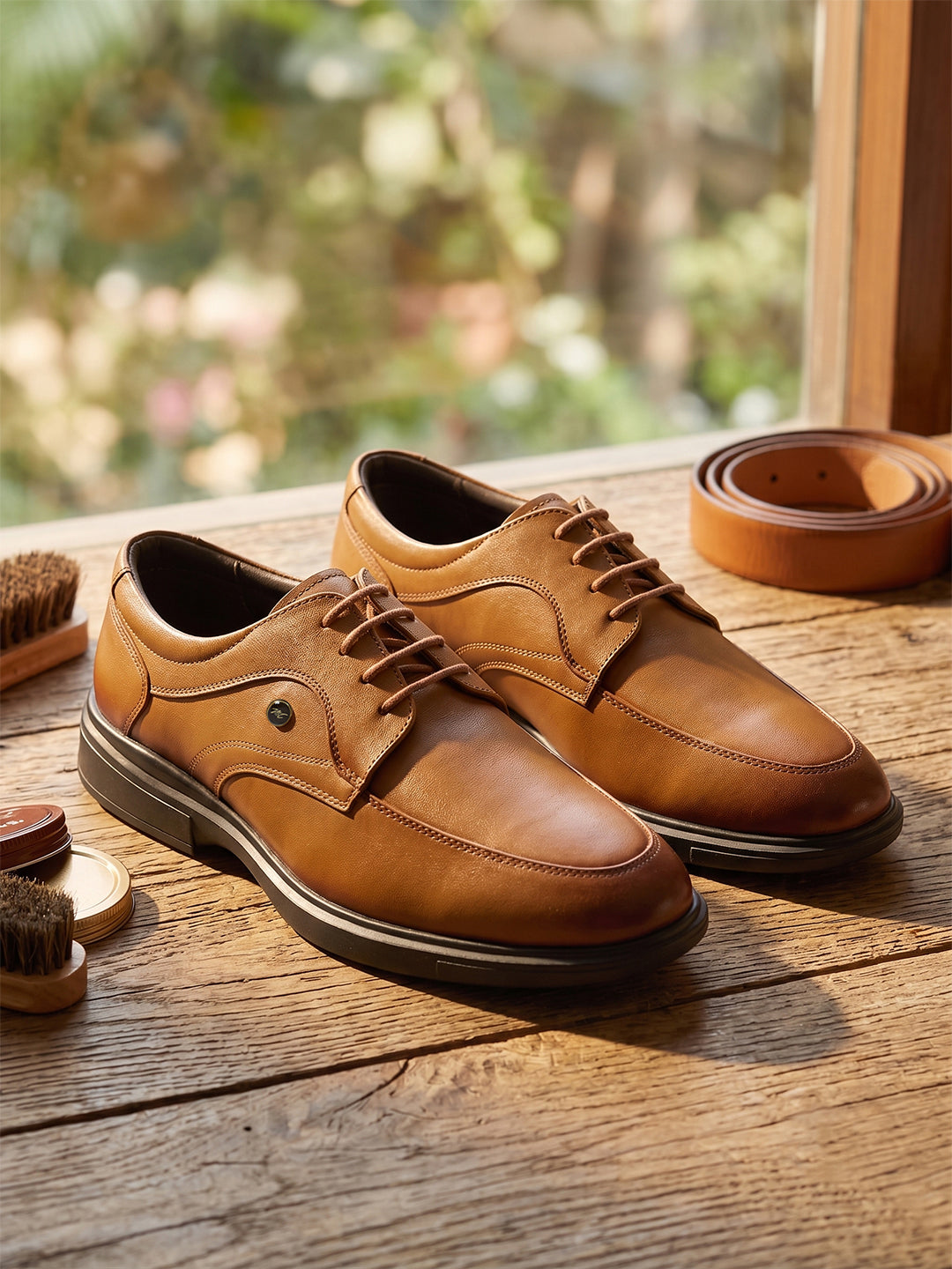 Monte Carlo Men Leather Casual Derby