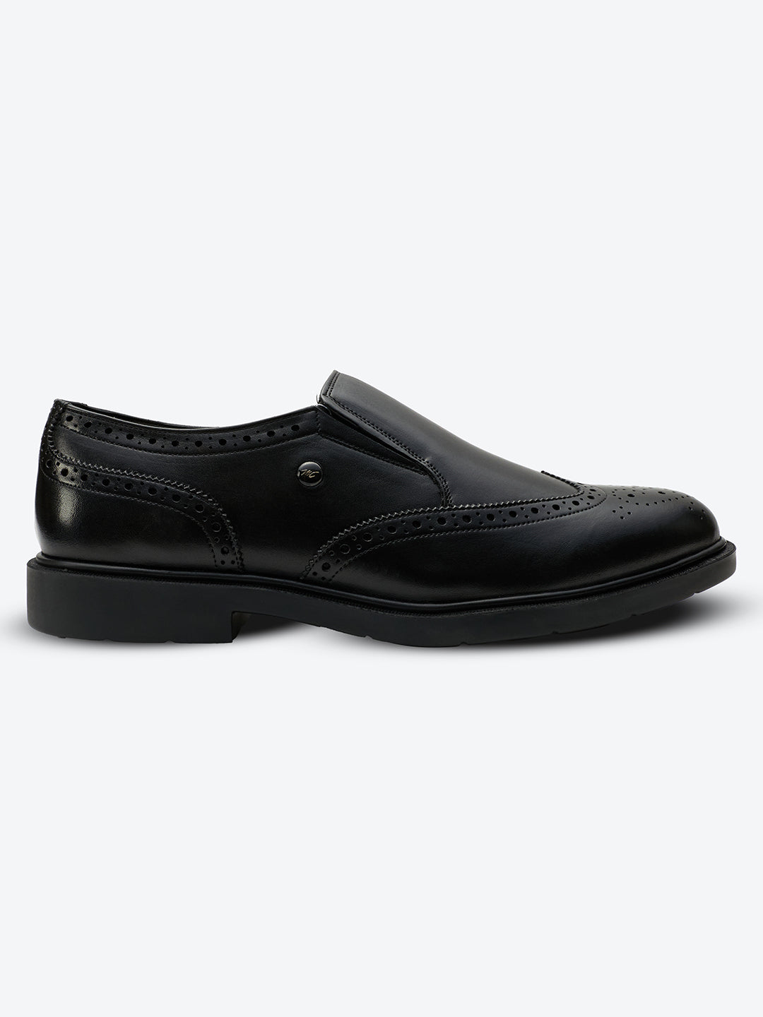 Monte Carlo Wingtip Brogue Slip-On Formal Shoes for Men
