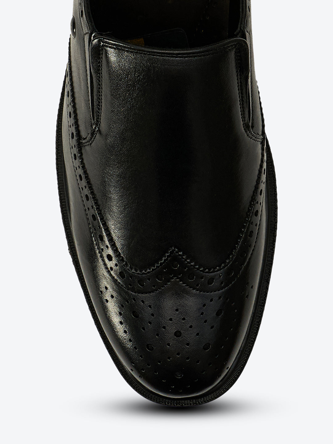 Monte Carlo Wingtip Brogue Slip-On Formal Shoes for Men