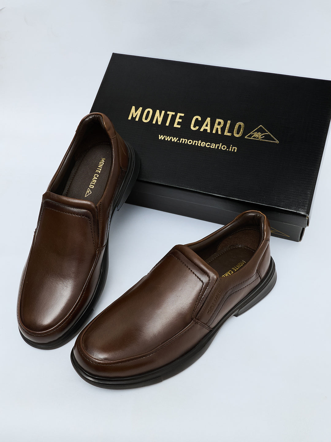 Monte Carlo Men Leather Slip On