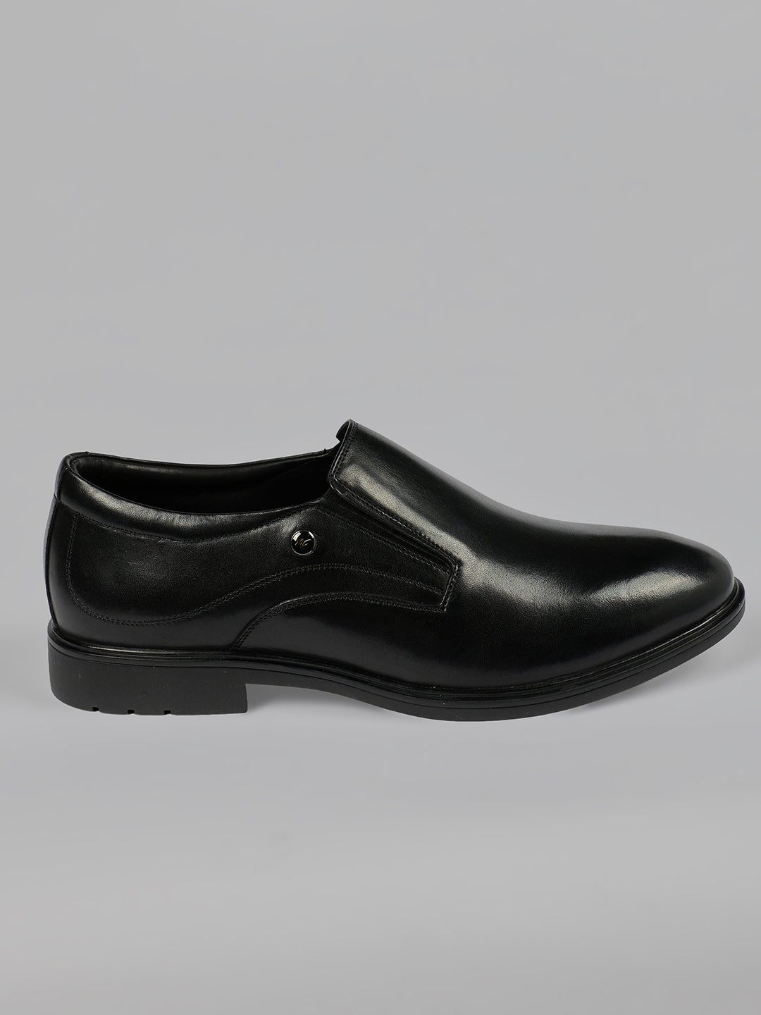 Monte Carlo Men's Genuine Leather Formal Effortless Slip-On Shoes All-Day Comfortable Business Dress with Cushioned Insole