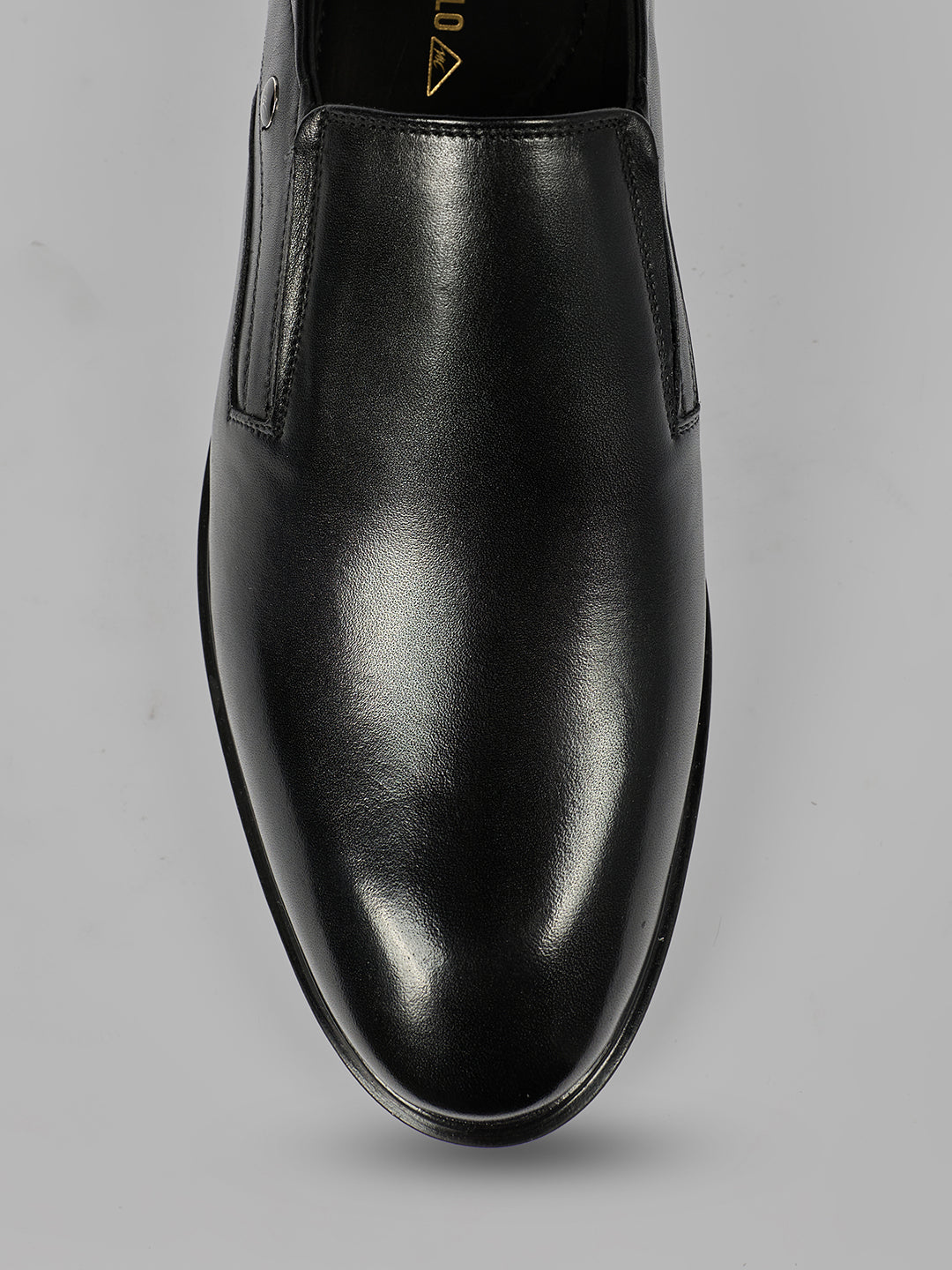 Monte Carlo Men's Genuine Leather Formal Effortless Slip-On Shoes All-Day Comfortable Business Dress with Cushioned Insole